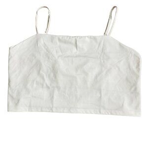 Girlfriend Collective womens sport bra size 4XL white activewear sporty workout